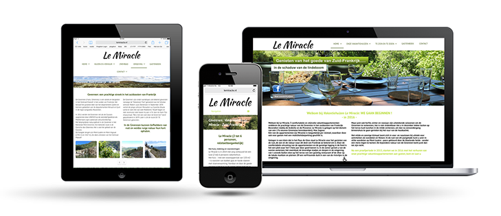 Le Miracle by Webdesign Maastricht