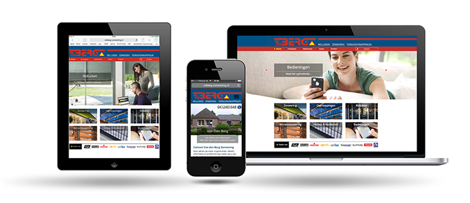 vd Bergzonnewering by Webdesign Maastricht