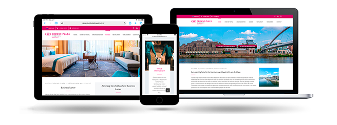 Hotel Crowne Plaza by Webdesign Maastricht