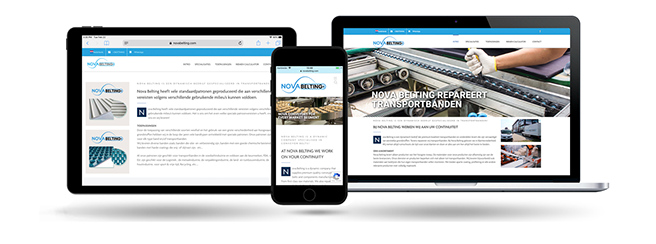 Nova belting by Webdesign Maastricht